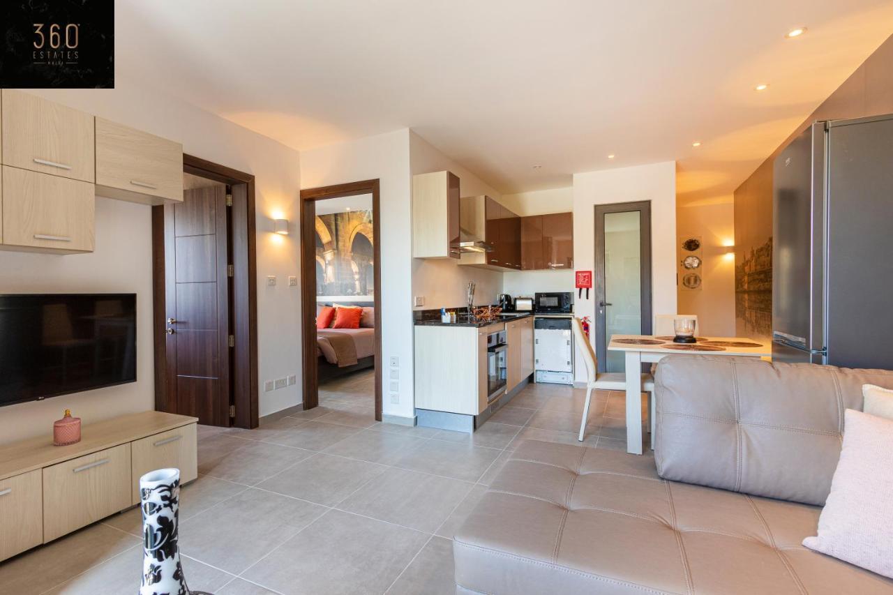 High-End Central Apt With Comfy Bed & Super Wifi By 360 Estates San Ġwann Dış mekan fotoğraf